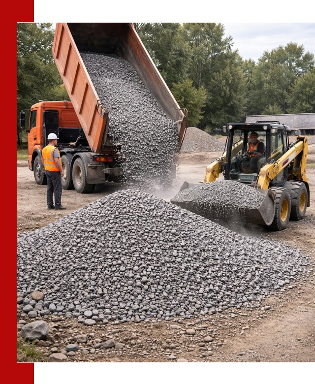 Купить гранитный щебень фракции 5–10 в Абакане с доставкой