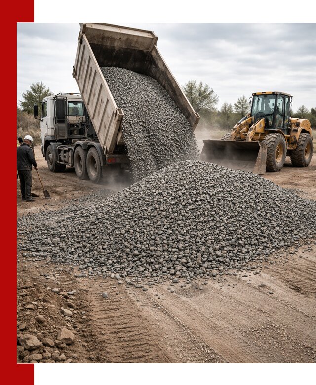 Гранитный щебень фракция 10-20 с доставкой в Абакане