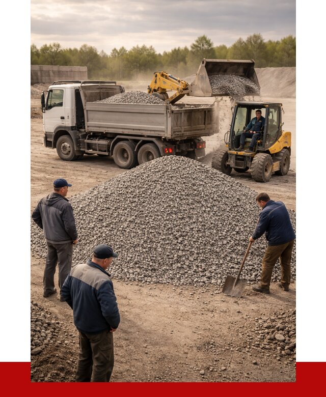 Гравийный щебень фракция 5-20 в Абакане от 2452 р. ПРОНЕРУДБкн