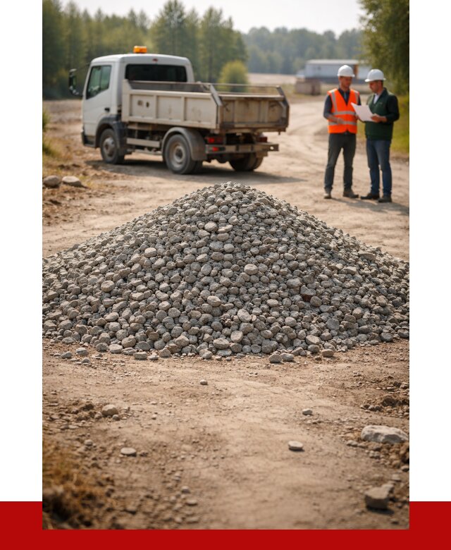Гравийный щебень фракция 20-40 в Абакане от 1226 р. | ПРОНЕРУДБкн