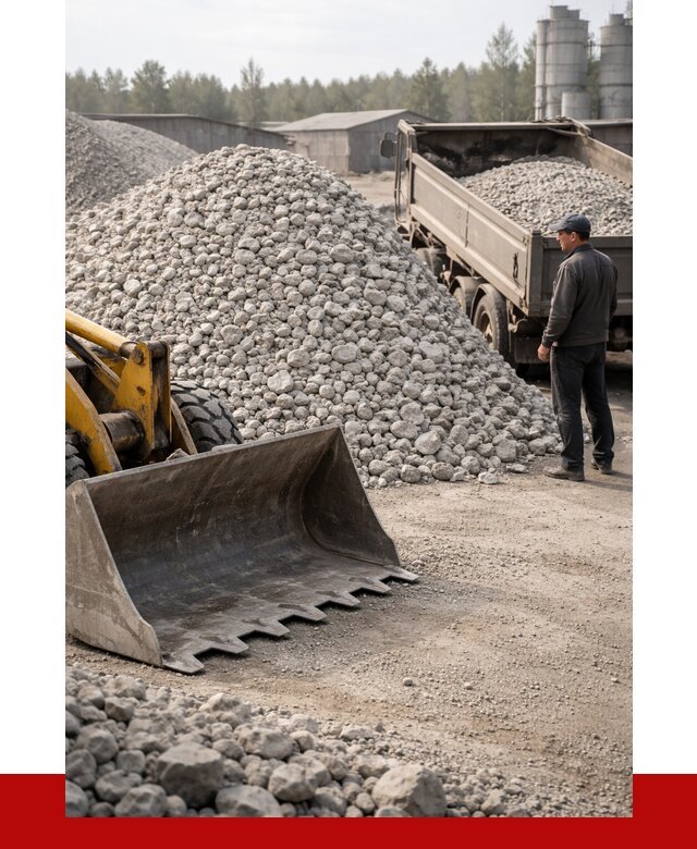 Известняковый щебень фракция 40-70 в Абакане от 4290 р. | ПРОНЕРУДБкн