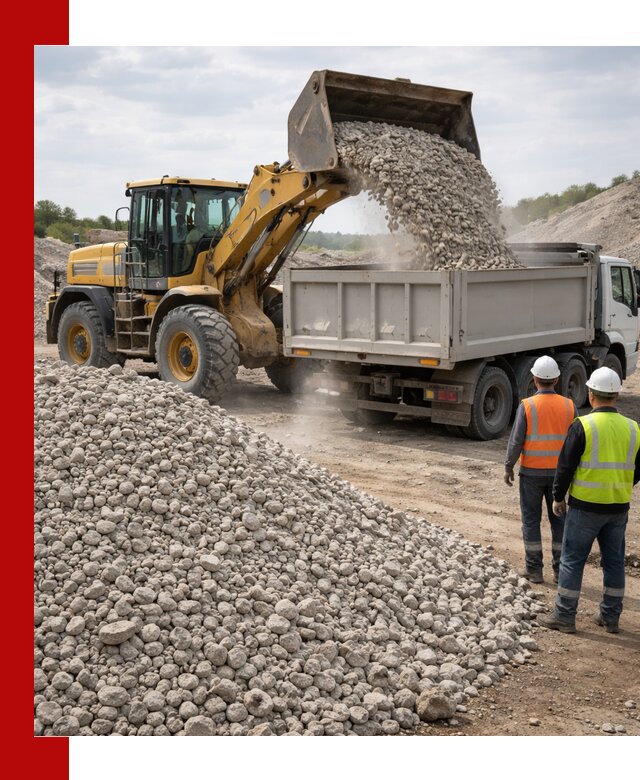 Доломитовый щебень фракция 40–71 доставка и продажа в Абакане