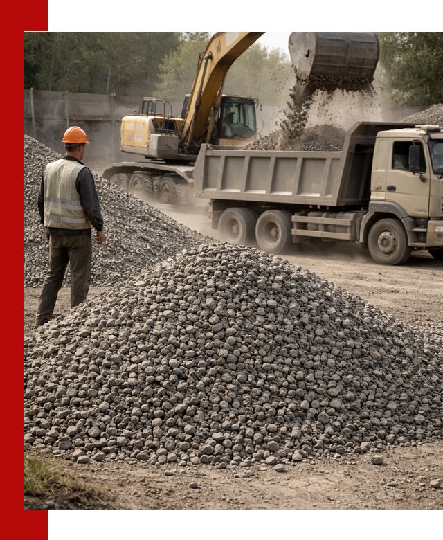 Шлаковый щебень фракция 5-20 с доставкой в Абакане