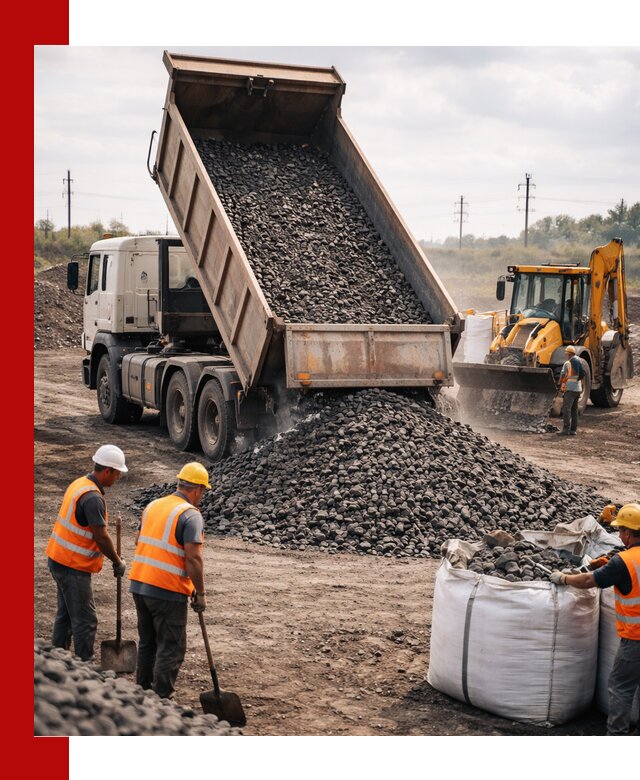 Шлаковый щебень фракция 40-70 с доставкой в Абакане