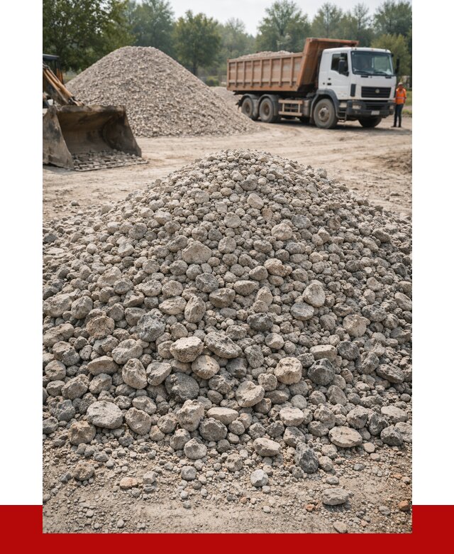 Вторичный щебень фракция 20-40 в Абакане от 2247 р ПРОНЕРУДБкн