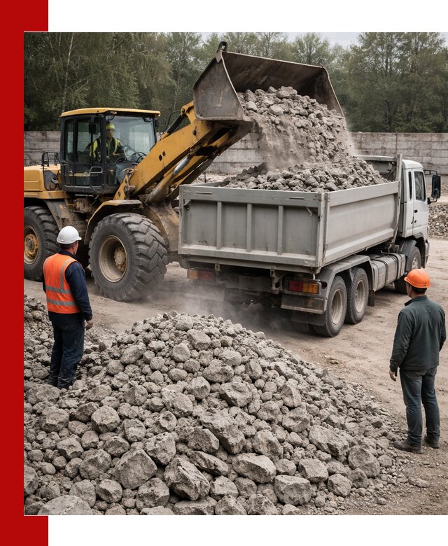 Вторичный щебень фракция 70–150 в Абакане с доставкой