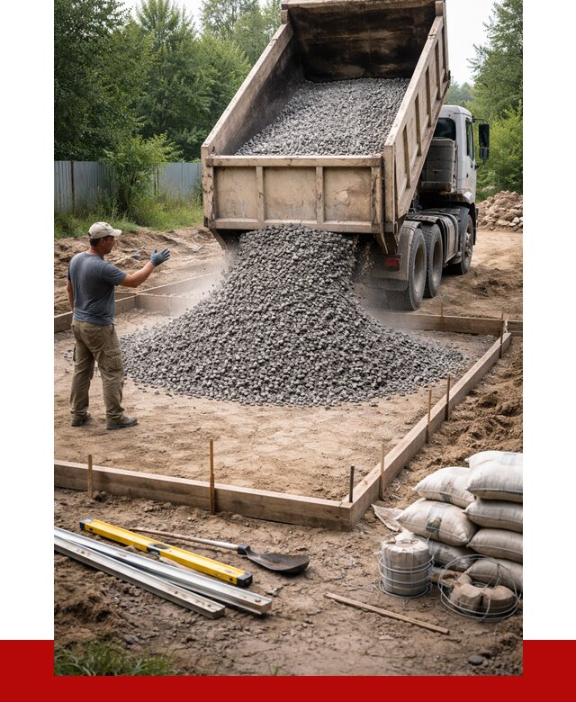 Купить щебень для фундамента в Абакане от 4597 р. | ПРОНЕРУДБкн