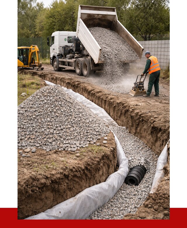 Щебень для дренажа в Абакане от 1890 р., ПРОНЕРУДБкн доставка