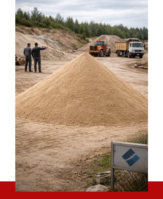 Карьерный песок навалом в Абакане от 1839 р. | ПРОНЕРУДБкн