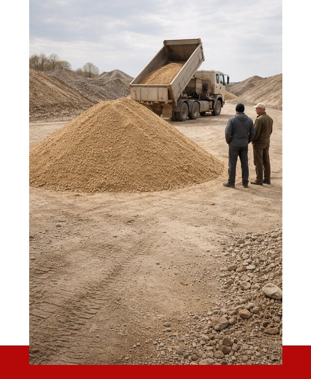 Карьерный песок крупнозернистый в Абакане от 8683 р | ПРОНЕРУДБкн