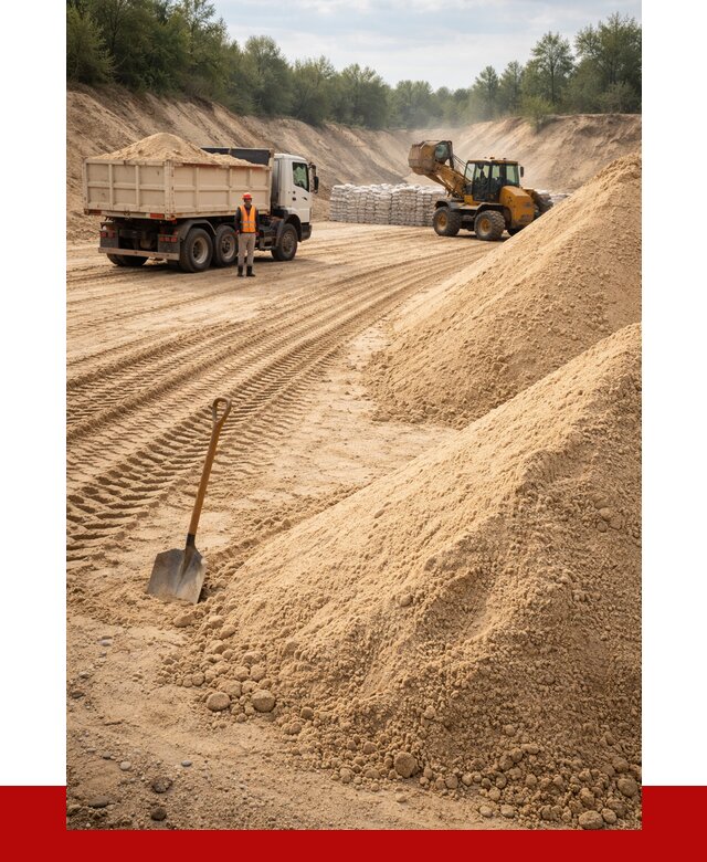 Карьерный песок мелкозернистый в Абакане от 9194 р. | ПРОНЕРУДБкн