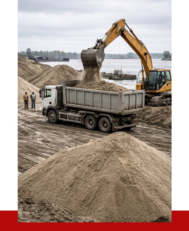 Купить речной песок навалом в Абакане от 1839 р., ПРОНЕРУДБкн