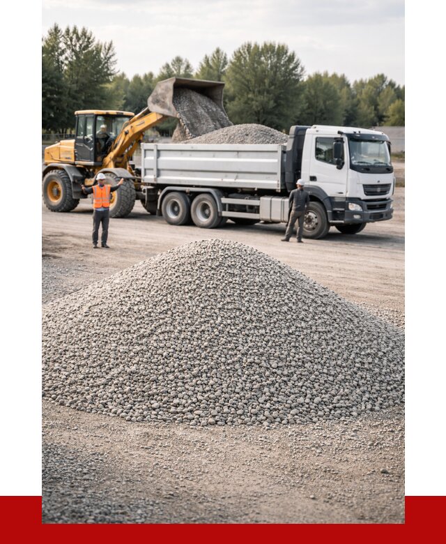 Купить мытый гравий в Абакане от 3575 р, доставка ПРОНЕРУДБкн