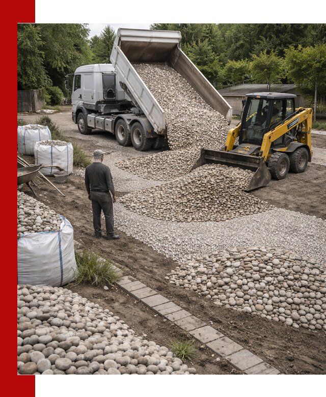Доставка морской гальки оптом и в розницу в Абакане