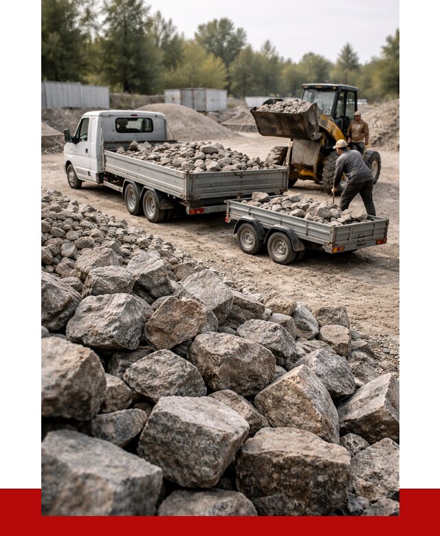 Купить бутовый камень гранитный в Абакане от 2860 р. | ПРОНЕРУДБкн