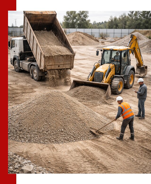 Поставка и доставка ПГС С4 в мешках и самосвалах в Абакане