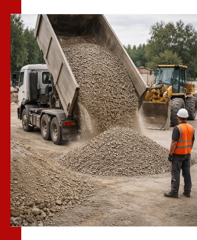 Доставка щпс в Абакане — щебеночно-песчаная смесь под заборы и дорожки