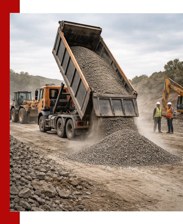 Щебёночно-песчаная смесь ЩПС С1 с доставкой в Абакане