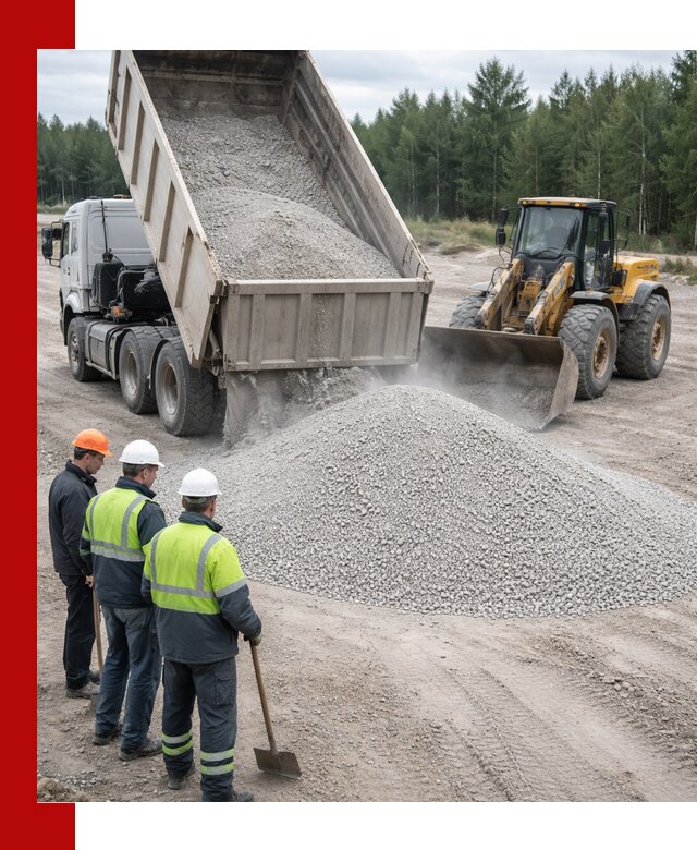 Известняковый отсев 0-5 доставка в Абакане быстро и выгодно