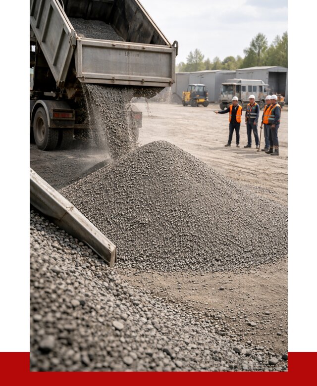 Гравийный отсев 0-5 в Абакане от 1226 р. с доставкой | ПРОНЕРУДБкн