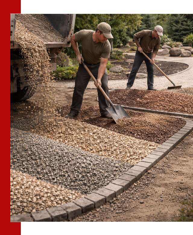 Декоративная крошка для ландшафта в Абакане — продажа и доставка