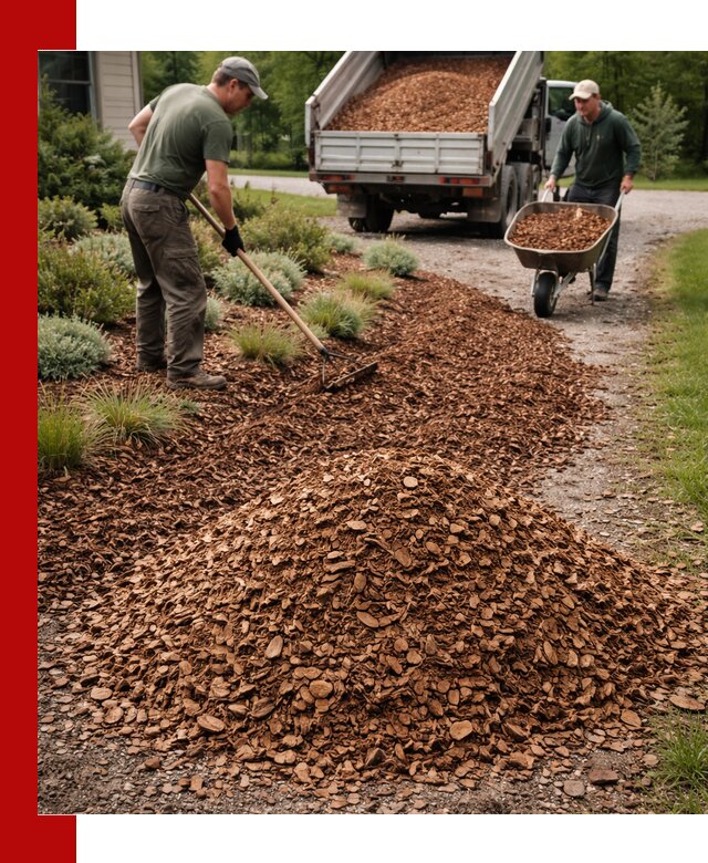 Крошка для мульчирования с доставкой в Абакане