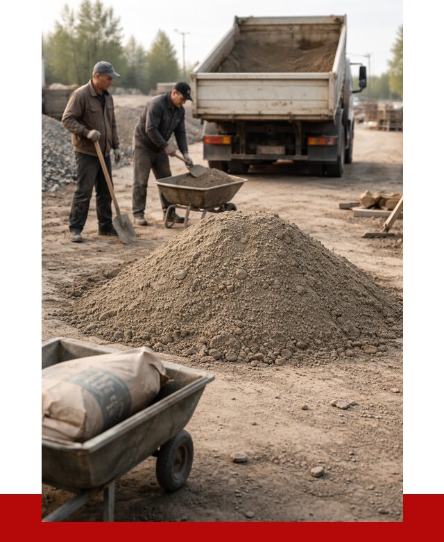 Цементно-песчаная смесь М150 в Абакане от 4801 р. | ПРОНЕРУДБкн
