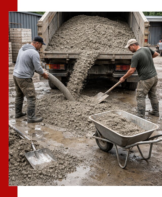 Цементно-песчаная смесь М150 доставка в Абакане