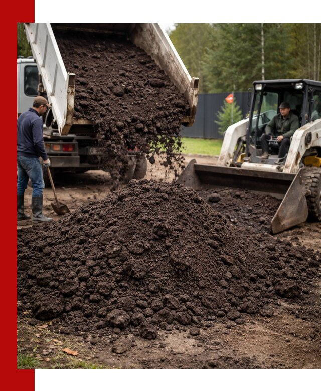 Плодородный грунт с доставкой в Абакане для садов и огородов