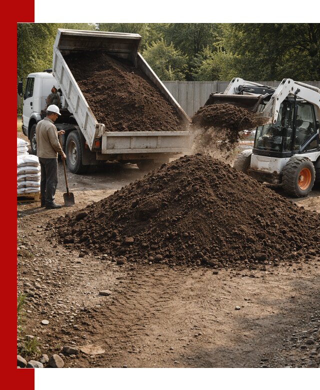 Доставка растительного грунта в Абакане от производителя оптом и в розницу