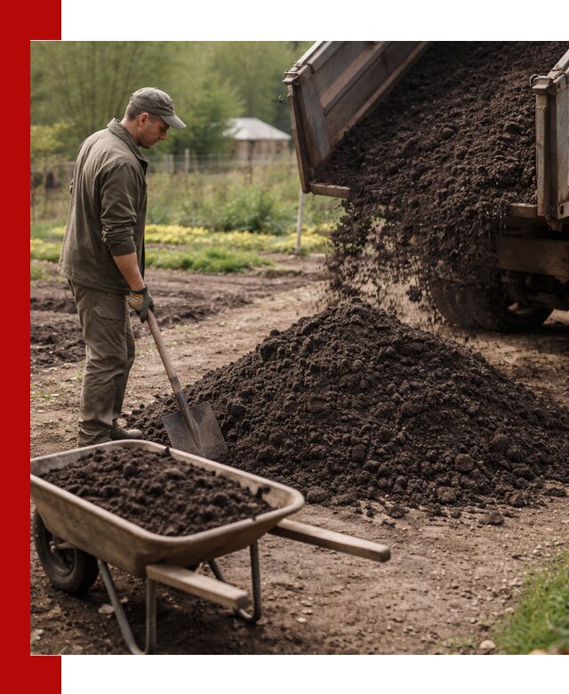 Доставка качественной земли для огорода в Абакане