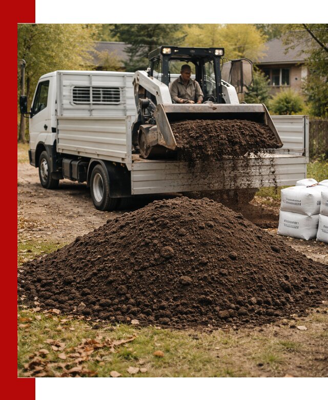 Доставка садовой земли в больших объёмах в Абакане