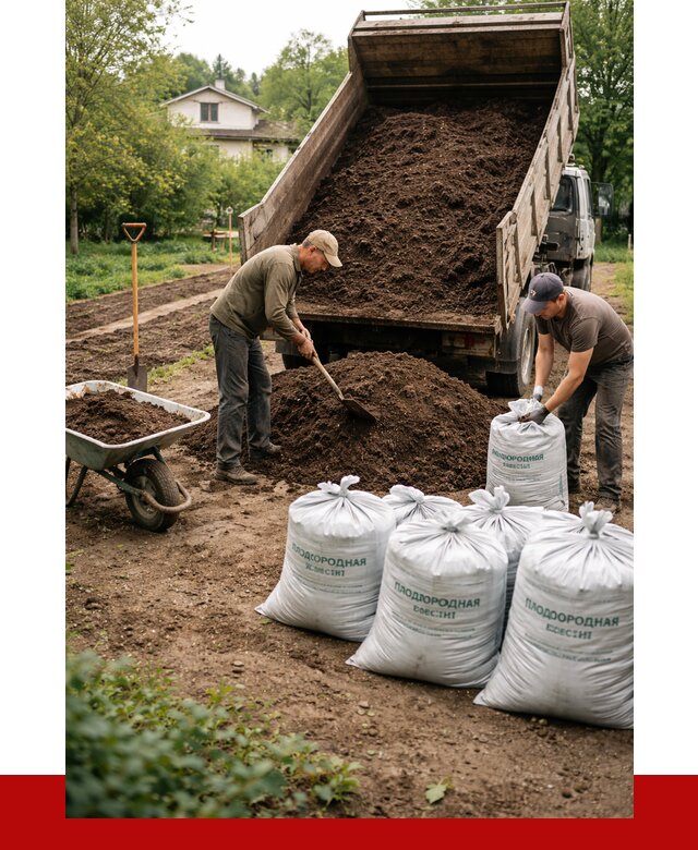 Плодородная смесь в Абакане от 4290 р./куб с доставкой | ПРОНЕРУДБкн