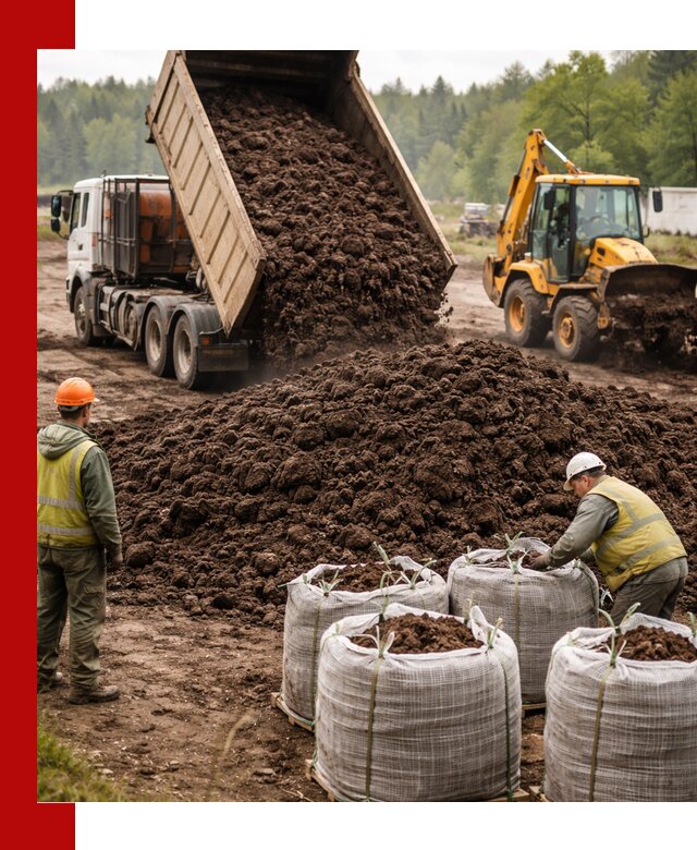Доставка нейтрального торфа в Абакане оптом и в розницу