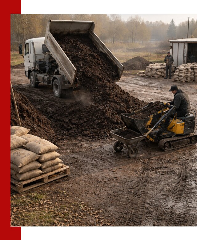 Кислый торф в доставке по выгодным ценам в Абакане