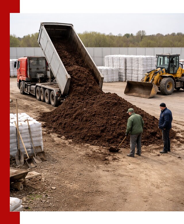 Доставка торфяных смесей оптом и в розницу в Абакане