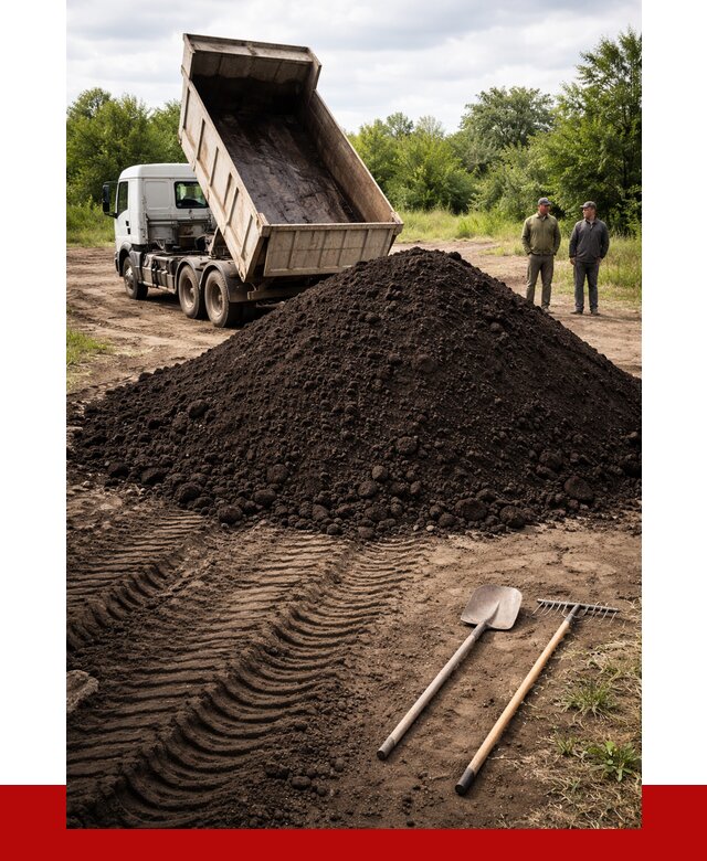 Купить чернозем навалом в Абакане от 1226 р. за куб | ПРОНЕРУДБкн