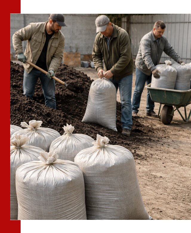 Купить чернозем в мешках с доставкой в Абакане