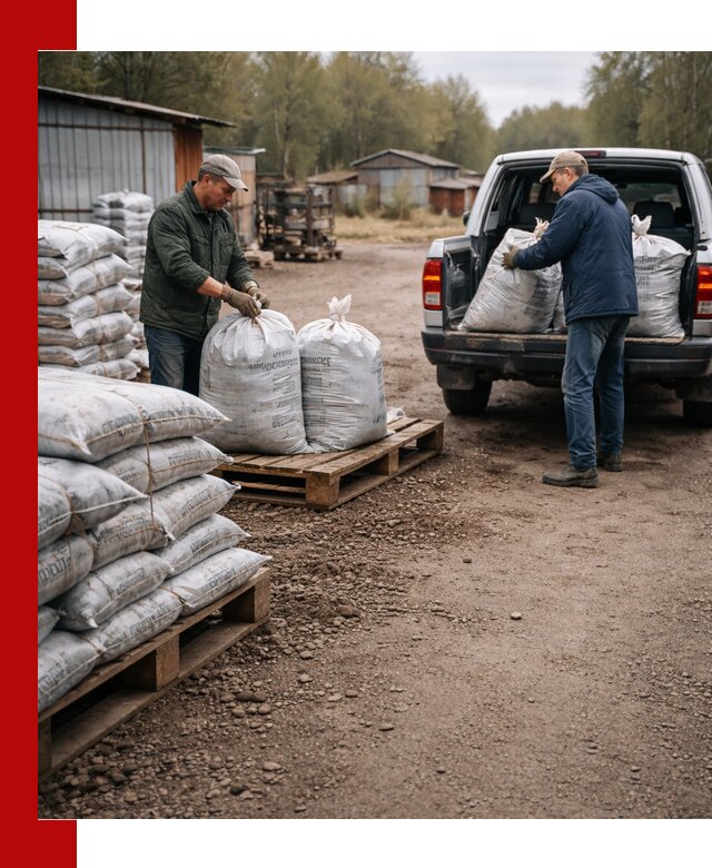 Купить конский навоз в мешках с доставкой в Абакане