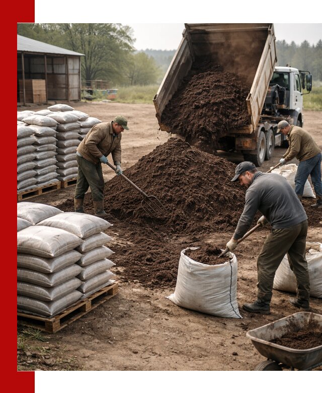 Доставка компоста оптом и в розницу в Абакане