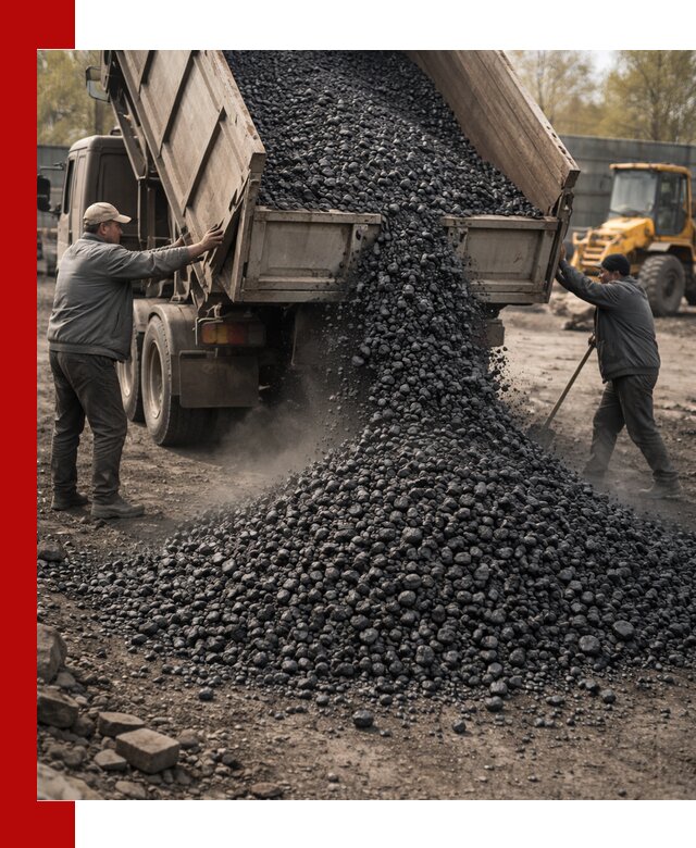 Доставка угля семечка самосвалами в Абакане