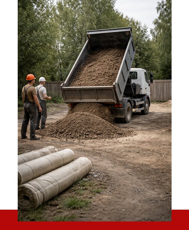 Доставка сыпучих материалов самосвалом в [cvi] от 4290 р. | ПРОНЕРУДБкн