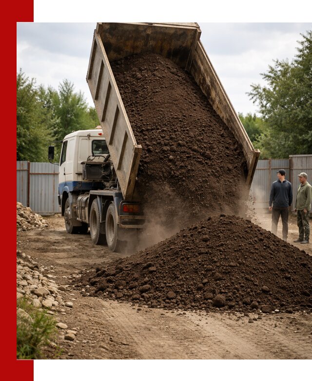 Доставка самосвалом 10 кубов в Абакане быстро и надёжно