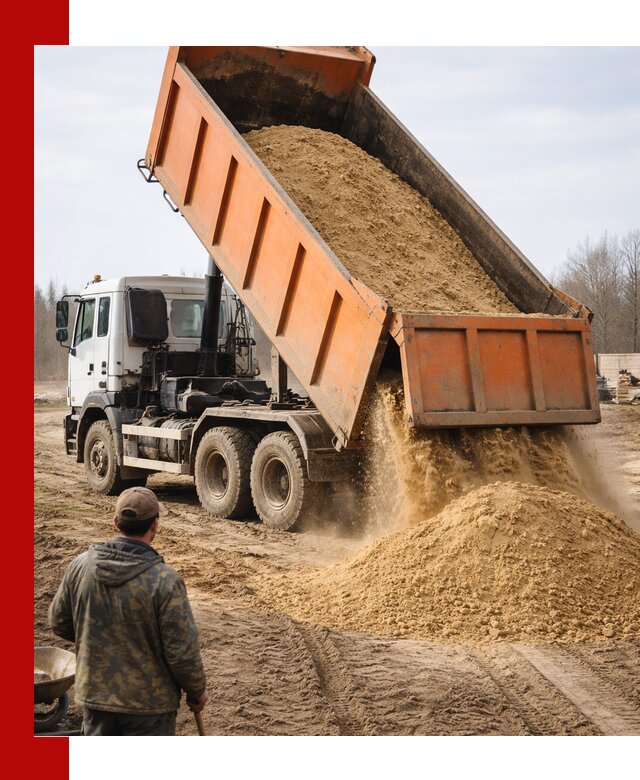 Аренда самосвала 20 тонн для перевозки грузов в Абакане