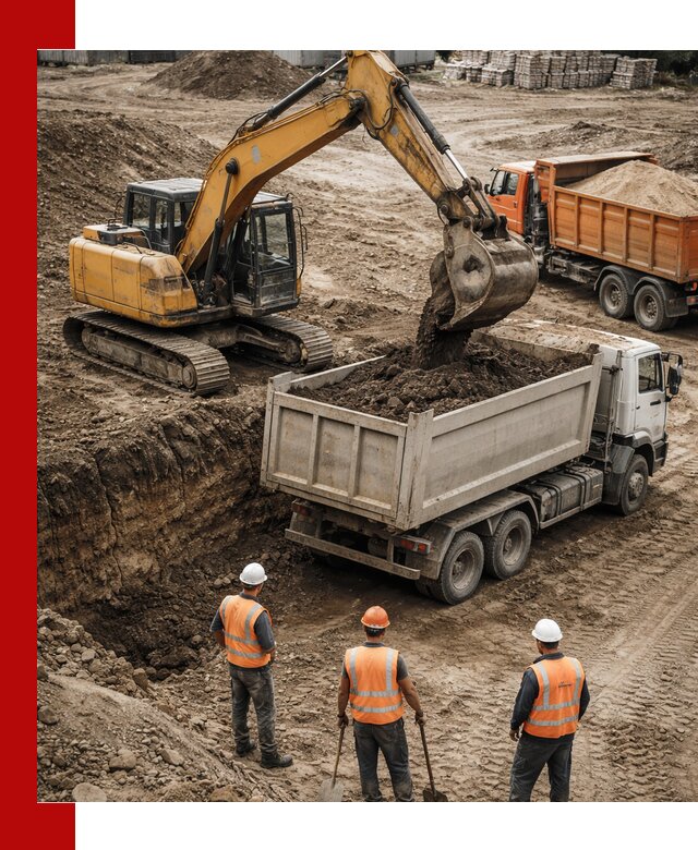 Разработка грунта для строительства и благоустройства в Абакане