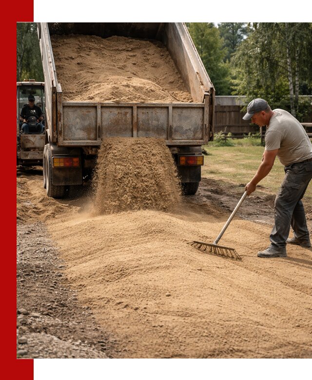 Отсыпка участка песком в Абакане быстро и качественно